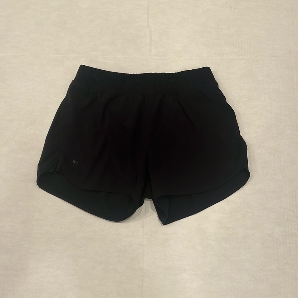 Athleta girl black short XL (14kids)